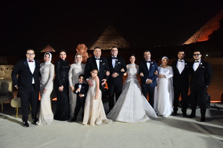 نجوم التسعينيات يحيون زفاف نجل مساعد وزير العدل في الأهرامات بحضور فني ورسمي واسع