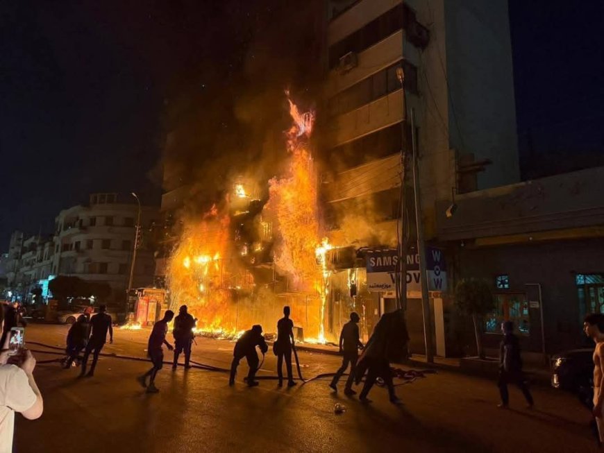 انفجار أسطوانة غاز يشعل حريقًا مروعًا في مطعم بميدان سفير.. والمعاينة تكشف مفاجآت