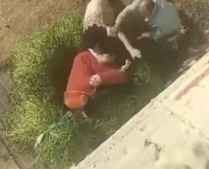 فيديو صادم في الجمالية: رجل يعتدي على سيدة بالضرب أمام منزلها وسط صرخاتها واستغاثاتها