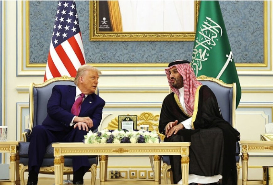 قمة تاريخية بين السعودية وأمريكا في قصر اليمامة بالرياض