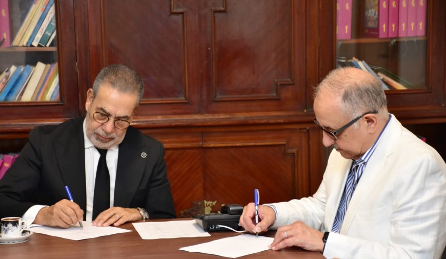 بروتوكول تعاون بين «ساسيرو» والبنك الأهلي المصري لحماية حقوق المؤلفين