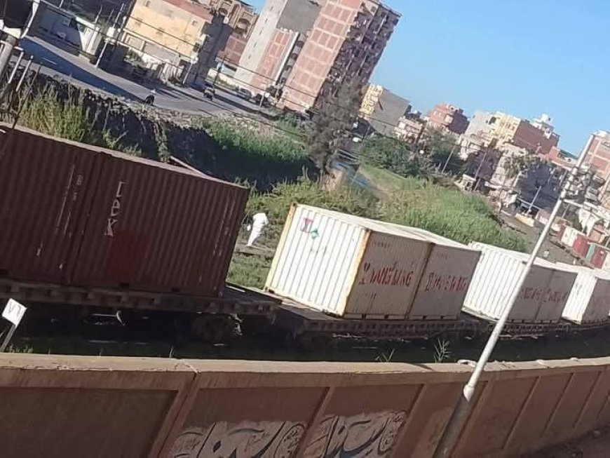 خروج 7 عربات من قطار بضائع في شربين دون إصابات.. وسرعة الاستجابة تعيد الحركة لطبيعتها