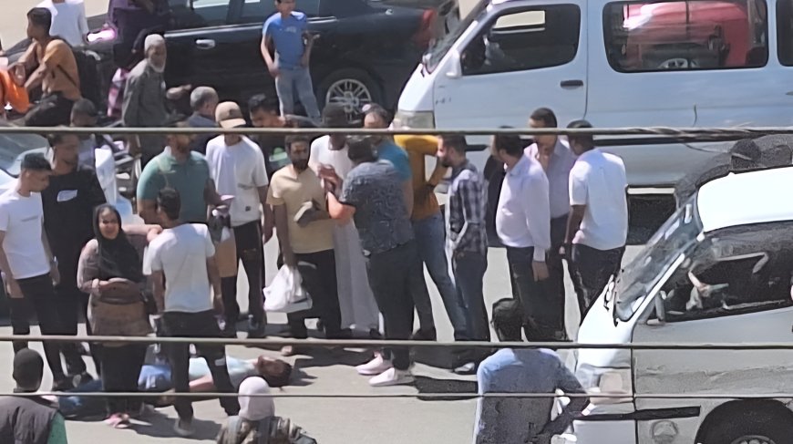 شاب في حالة حرجة بعد حادث تصادم في جسر السويس أمام سنترال مصر الجديدة