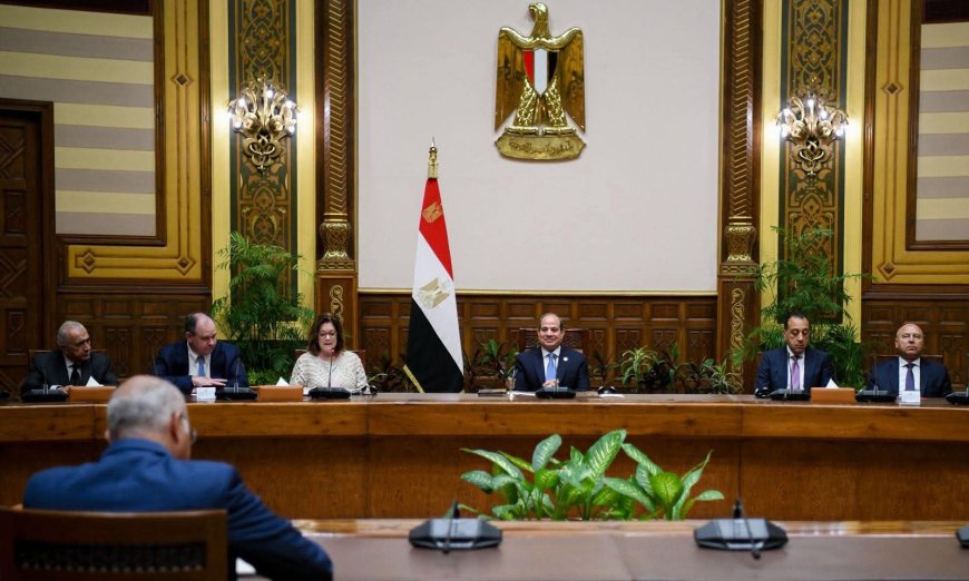 الرئيس السيسي يستقبل وفد رجال الأعمال الأمريكي لتعزيز التعاون الاقتصادي والاستثماري