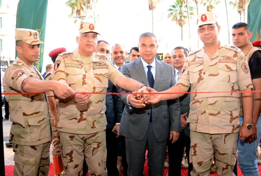 القوات المسلحة تفتتح عدد من المجمعات الخدمية قبل حلول عيد الأضحي