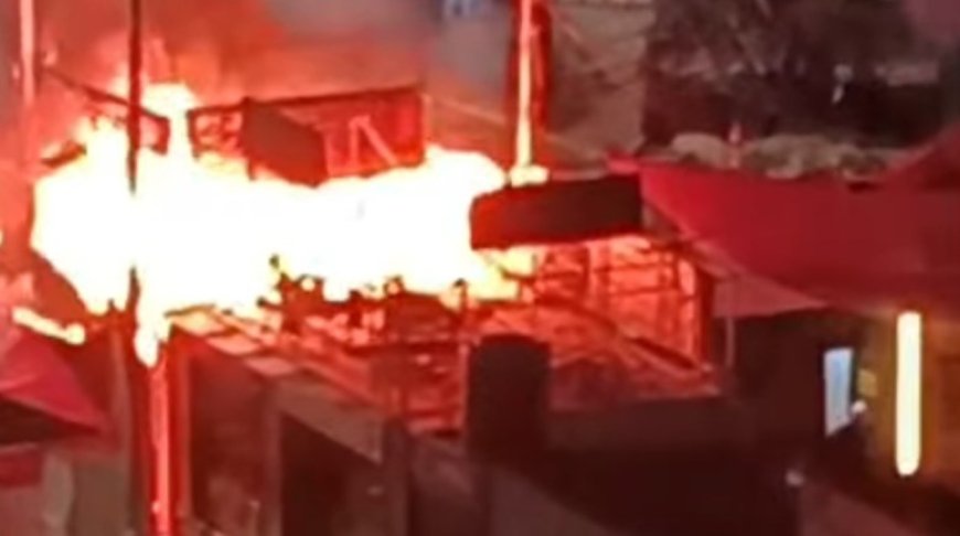 مالك عقار يشعل النيران لطرد المستأجرين في كرداسة