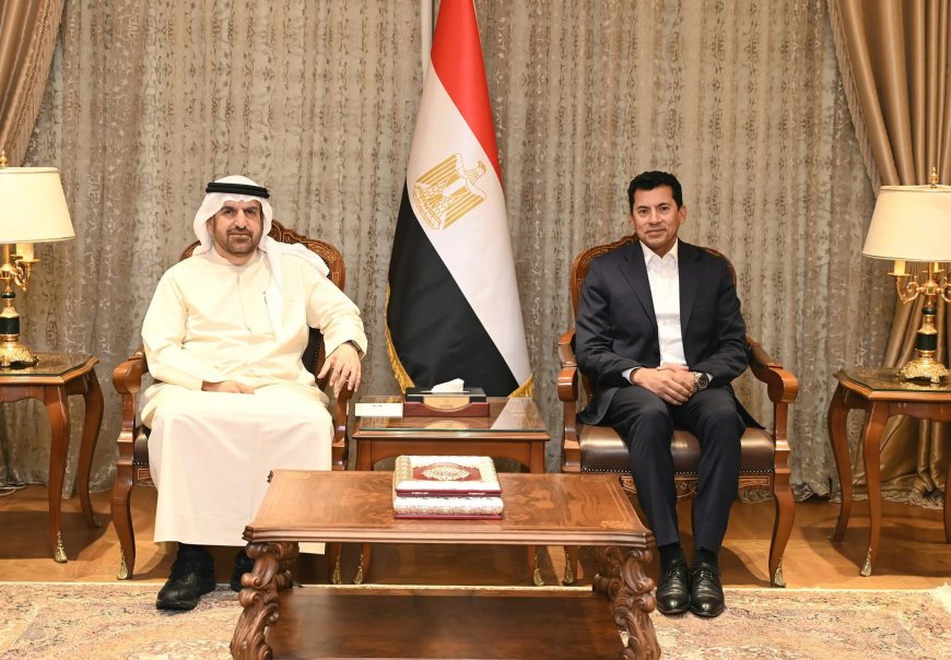 وزير الرياضة يبحث تمكين الشباب مع مؤسسة محمد بن راشد للمعرفة