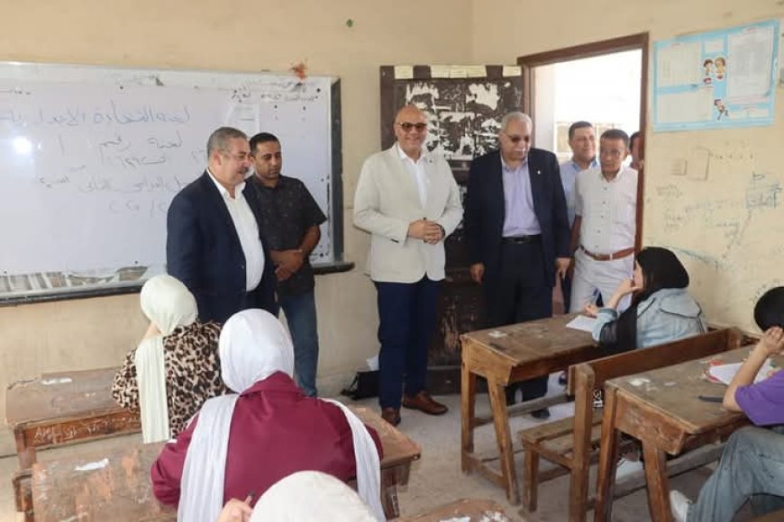 انطلاق امتحانات الإعدادية بالقليوبية وسط متابعة ميدانية من المحافظ