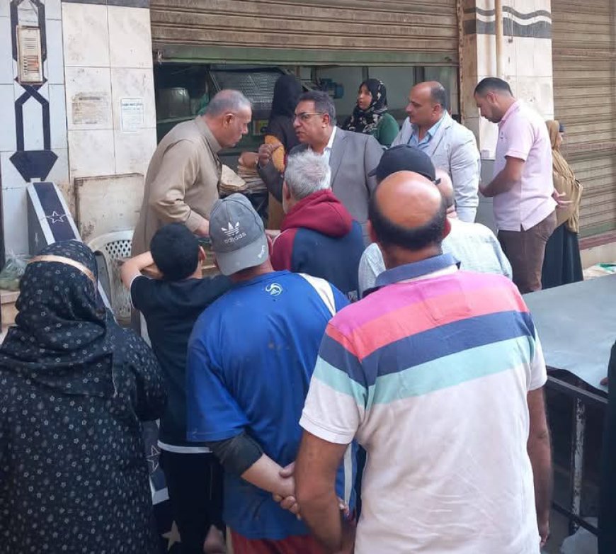 محافظ الدقهلية يتعهد بالتصدي للمخالفات في المخابز بالمنصورة