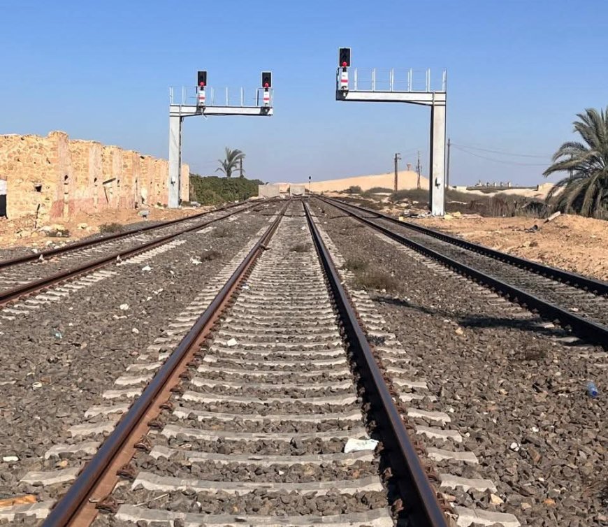 تطوير نظم الإشارات على خط بنها – بورسعيد يعزز الأمان والكفاءة