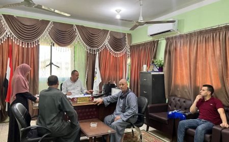رئيس مدينة سمسطا يلتقي المواطنين وتحرك ميداني لحل المشكلات