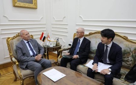 محافظ القاهرة يبحث مع السفير الياباني تعزيز التعاون في النقل والبيئة والتحول الرقمي