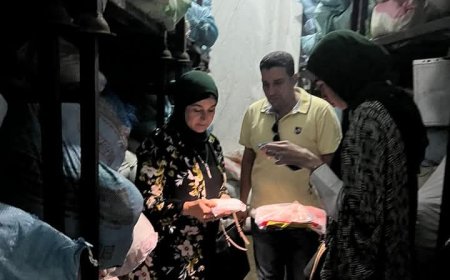 حملة تفتيشية بطوخ تضبط 7.8 طن لحوم فاسدة ومجهولة المصدر