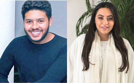 النهاردة الفرح.. محمد شاهين يحتفل بزفافه على المنتجة الإماراتية رشا الظنحاني في القاهرة