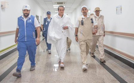 وزير الصحة يتفقد الحالة الصحية للحجاج المصريين في السعودية ويشيد بكفاءة الخدمات الطبية بالمشاعر المقدسة