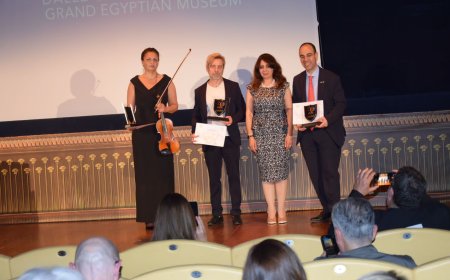 شريف السباعي وسلمى صادق يتألقان في أمسية مصرية بروما تنبض بالتاريخ والفن