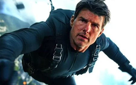 توم كروز يدخل موسوعة جينيس بعد تنفيذه قفزة مشتعلة 16 مرة في فيلم Mission: Impossible - The Final Reckoning