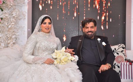 سباعي إبراهيم يهنئ العروسين كابتن حسن العزازي والدكتورة هند عزازي بزفافهما السعيد