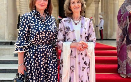 إلهام شاهين: لقاء راقٍ مع السيدة الأولى بالعراق حول دور المرأة والفن في تشكيل الوعي العربي