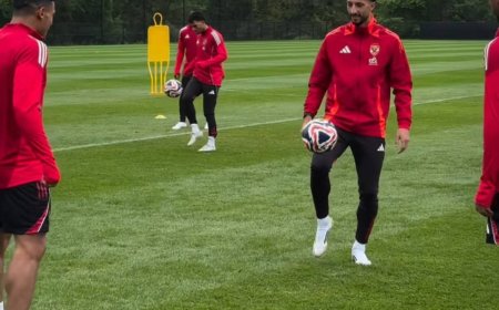 الأهلي يواصل تدريباته في نيوجيرسي استعدادًا لمواجهة بالميراس ويتصدر مجموعته باللعب النظيف