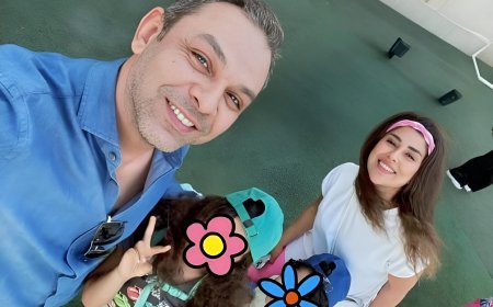 بعد انفصال دام عامين.. آيتن عامر ومحمد عز العرب يتصالحان من أجل أطفالهما