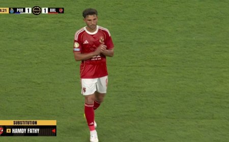 حمدي فتحي يودّع الأهلي رسميًا بعد انتهاء مشاركته في مونديال الأندية