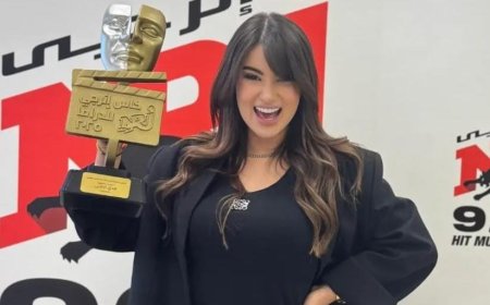 بتصويت الجمهور.. هدى الإتربي تحصل على جائزة أفضل ممثلة مساعدة بكأس إنرجي للدراما
