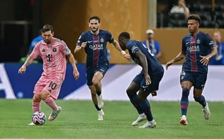 باريس سان جيرمان يحقق فوزًا ساحقًا برباعية نظيفة على إنتر ميامي في دور الـ16