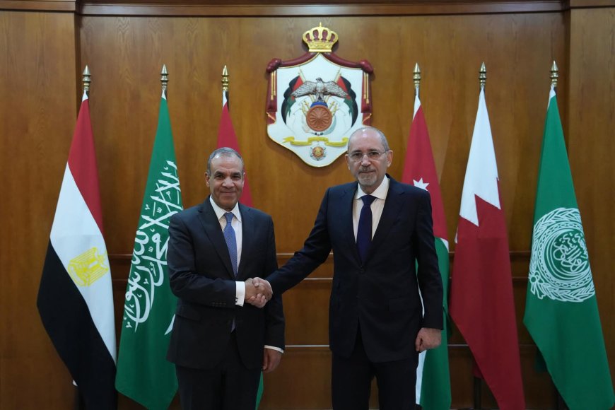 مصر والأردن تؤكدان رفض التهجير الفلسطيني وتواصلان الجهود الدولية لوقف العدوان على غزة
