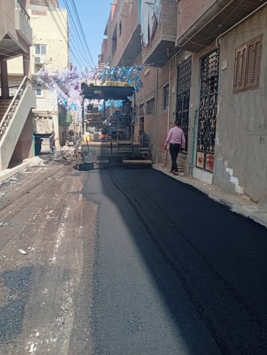 استمرار جهود التنمية والرصف بمراكز المنوفية والتأكيد على الالتزام بالجداول الزمنية