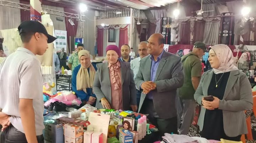 معرض للحرف اليدوية بدسوق لدعم المشروعات الصغيرة