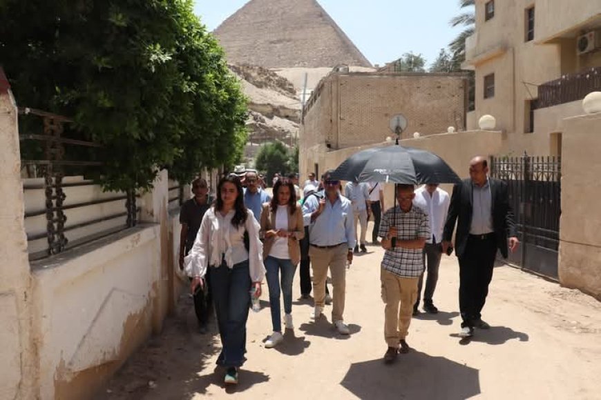محافظة الجيزة تبدأ خطوات تنفيذ تطوير محور سقارة – سفنكس