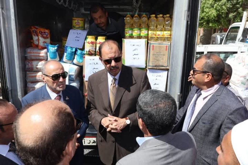 سوق الخير بأخميم.. مبادرة حكومية لخفض الأسعار وتوفير السلع قبل عيد الأضحى