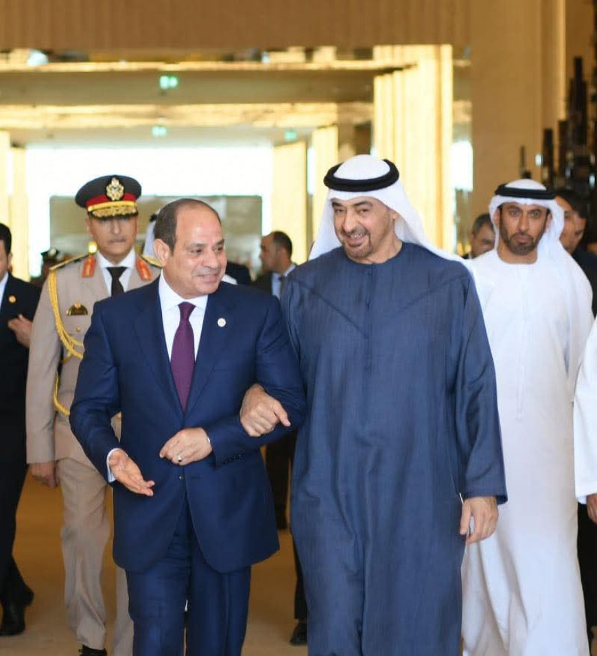 محمد بن زايد يستقبل الرئيس السيسي في أبوظبي لبحث تعزيز العلاقات والقضايا الإقليمية