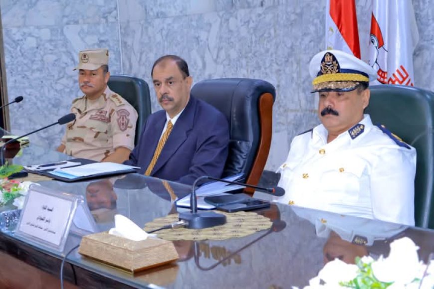 محافظ سوهاج يشرف على استعدادات ماراثون الثانوية العامة