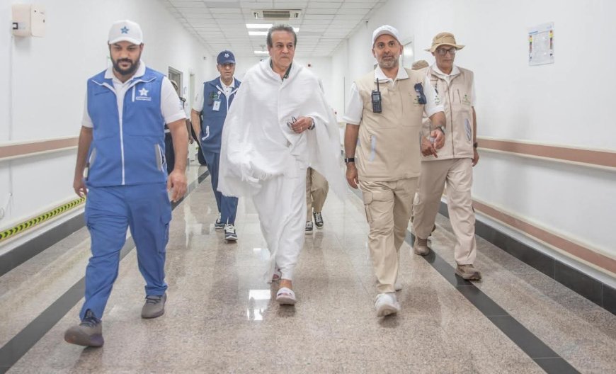 وزير الصحة يتفقد الحالة الصحية للحجاج المصريين في السعودية ويشيد بكفاءة الخدمات الطبية بالمشاعر المقدسة