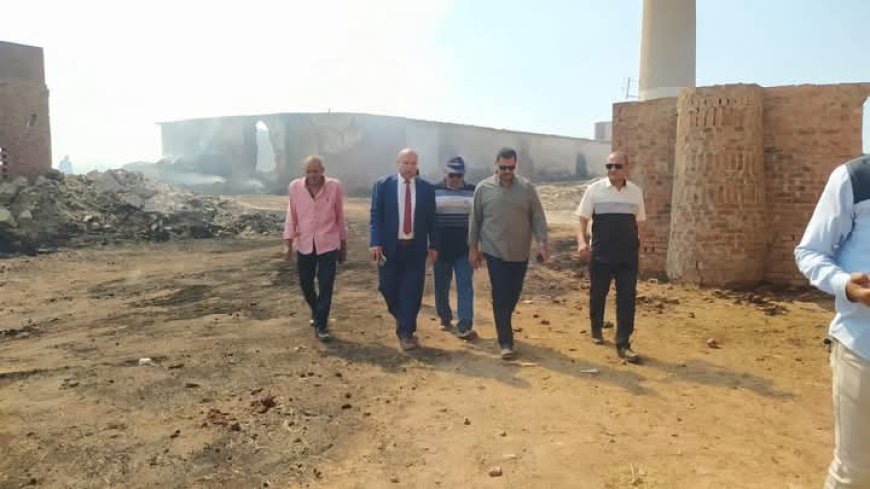 جهود مكثفة تُنقذ زفتى من كارثة محققة السيطرة على حريق شونة كتان وسط تنسيق ميداني محكم