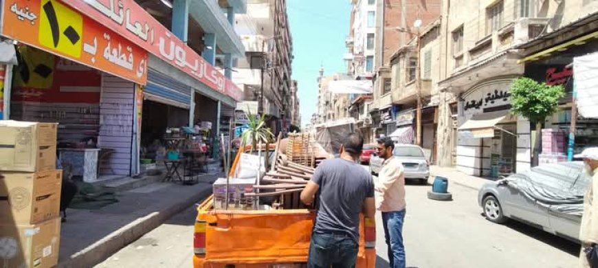 محافظة الدقهلية تواصل جهودها حملات ميدانية لإزالة الإشغالات بحي غرب المنصورة حفاظًا على السيولة المرورية