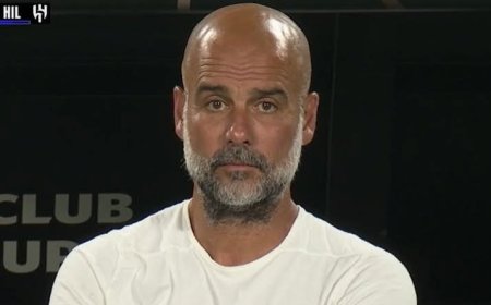 أول تعليق لغوارديولا بعد الهزيمة أمام الهلال وتألق ياسين بونو