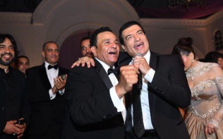 هاني رمزي وإيهاب توفيق من أبرز حضور حفل زفاف ابنة محمد فؤاد