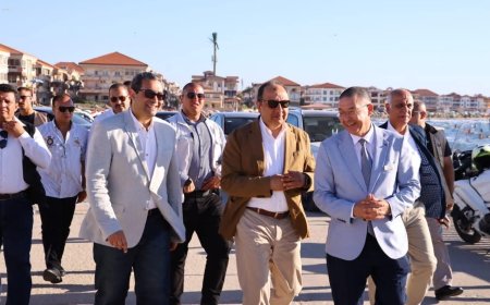 في جولة ميدانية برأس البر.. وزير قطاع الأعمال يشهد تطورًا متسارعًا في البنية الفندقية ويدعم توسعات «اللسان»