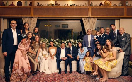 أول ظهور للزعيم عادل إمام بعد غياب في حفل زفاف حفيده