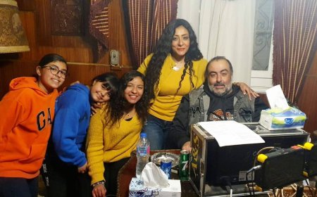 رسالة وداع موجعة من داليا فرج لوالد بناتها سامح عبد العزيز: «هتوحشني يا غالي»