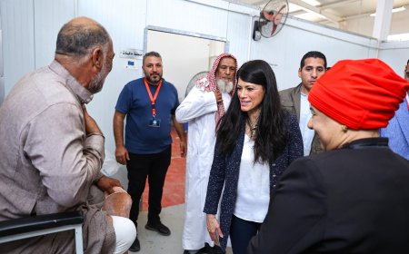 رانيا المشاط: نعيد الحياة لضحايا الألغام بأطراف صناعية ومعايير عالمية