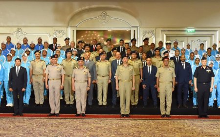 الفريق أول عبد المجيد صقر يشيد بأبطال الجيش في المحافل العالمية: أنتم مصدر فخر لكل المصريين