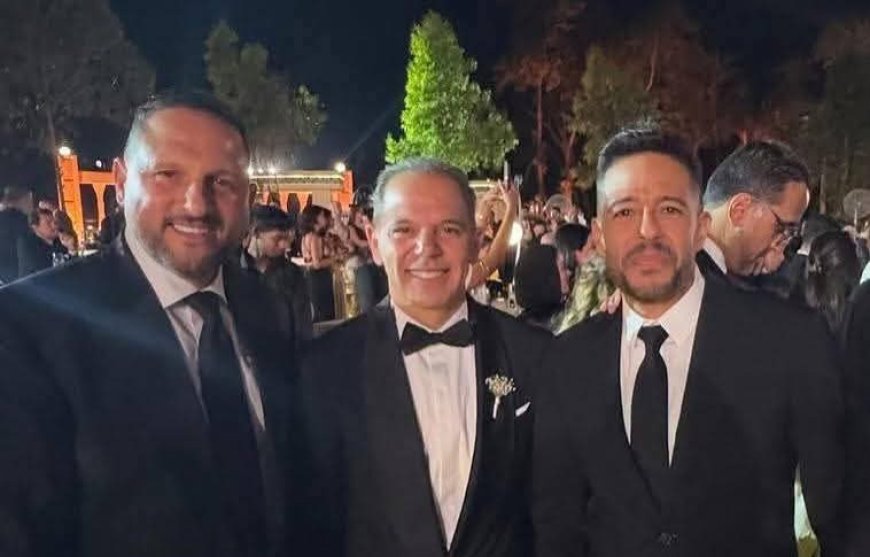 بحضور نجوم الفن والإعلام.. رامي إمام يحتفل بزفاف نجله
