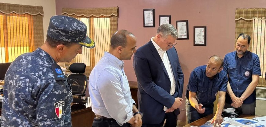 وزير البترول من موقع «أدمارين 12»: تضامن كامل مع أسر المفقودين واستنفار شامل لجهود الإنقاذ