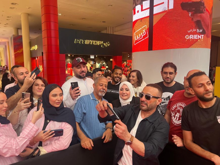 السقا يفاجئ جمهور دبي بعرض أكشن حي في احتفال فيلم «أحمد وأحمد»