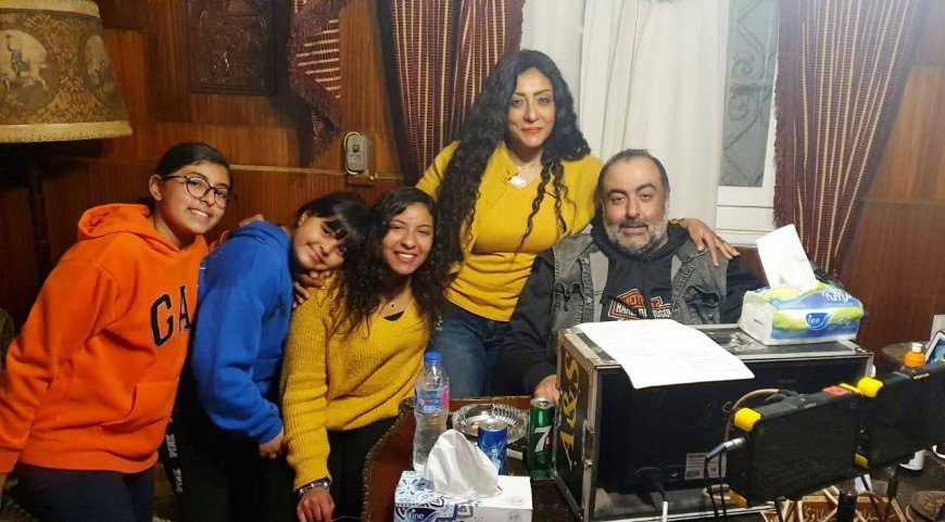 رسالة وداع موجعة من داليا فرج لوالد بناتها سامح عبد العزيز: «هتوحشني يا غالي»
