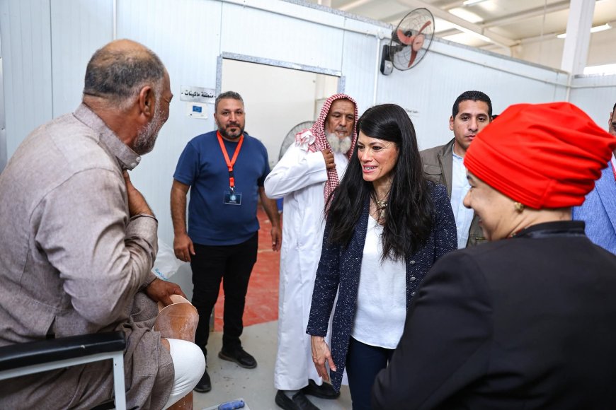 رانيا المشاط: نعيد الحياة لضحايا الألغام بأطراف صناعية ومعايير عالمية
